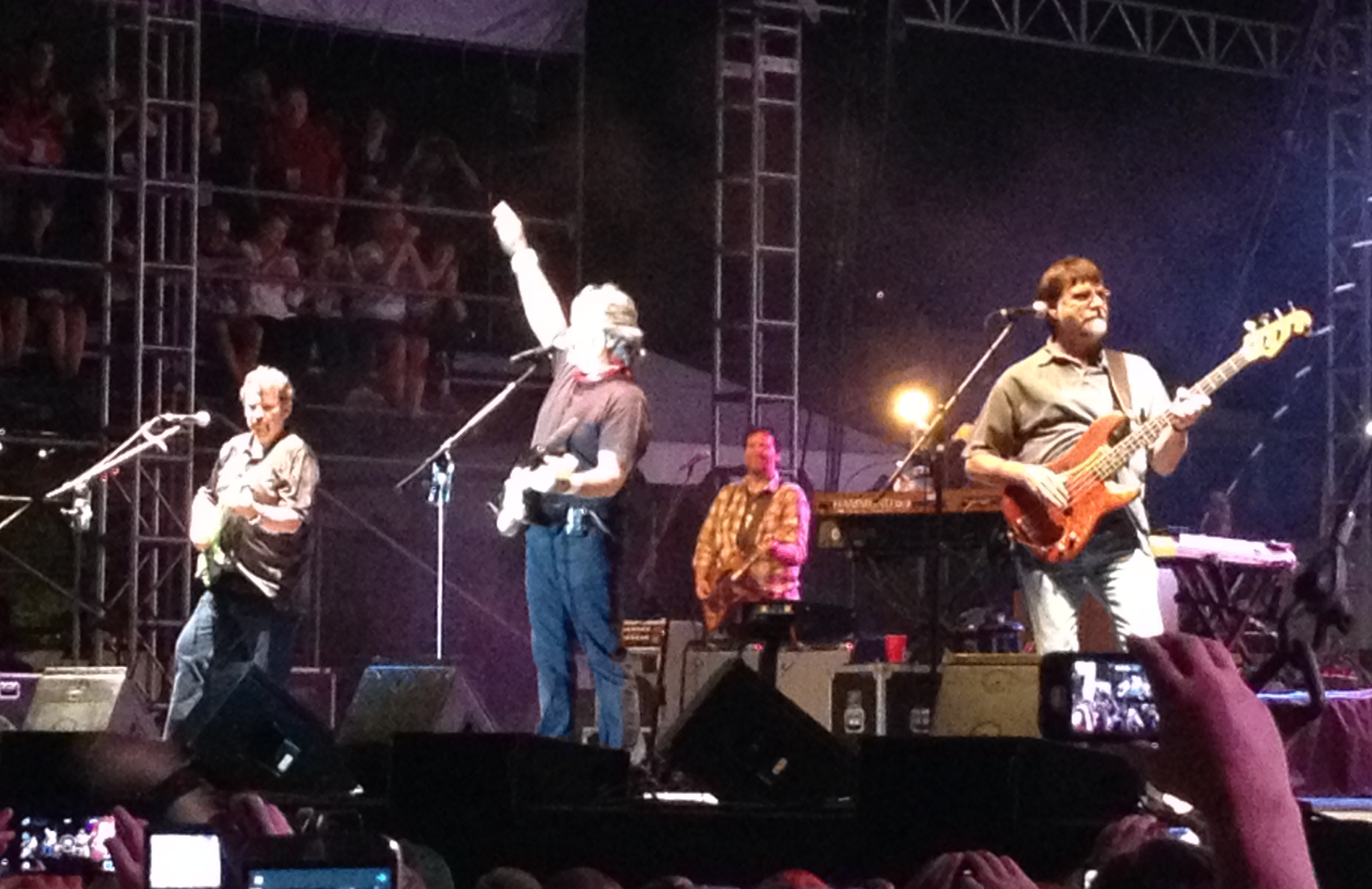 Alabama - The Band performing live on stage